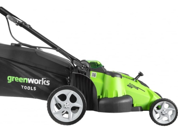 40V Greenworks G40LM49DBK4 TwinForce